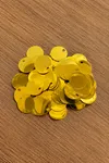 20 mm Gold 20 Gram Çanta Pulu Hırka Pulu Ortalama 200 adet 