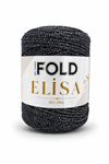 Elisa - Antrasit %100 Sim 100 Gr 230 Mt Örgü İpi Çanta İpi Burs Çanta