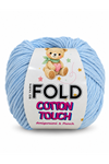 Cotton Touch Bebe Mavi Amigurumi İpi 50 Gr 150 Mt Hırka İpi Oyuncak İpi Örgü İpi